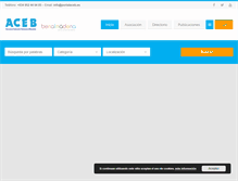 Tablet Screenshot of portalaceb.es